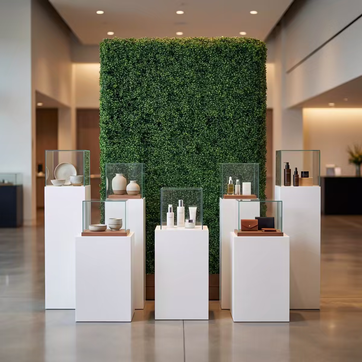 Pop-up activation hedge boundary